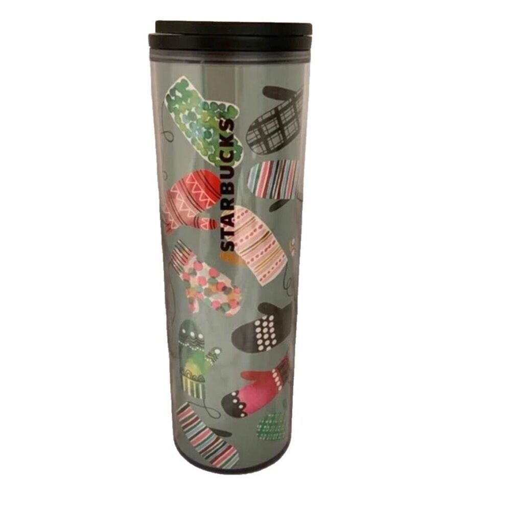 Starbucks mitten thermos travel mug. Insulated 16 ounce.